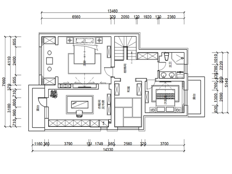 城建逸品假日-396平-中式風格-平面圖1.jpg