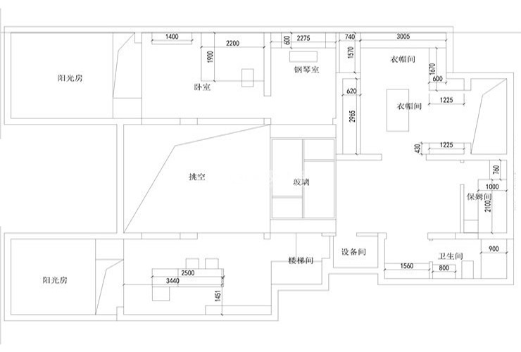 美好奉璽臺-460平-現(xiàn)代輕奢-負(fù)一層平面圖.jpg