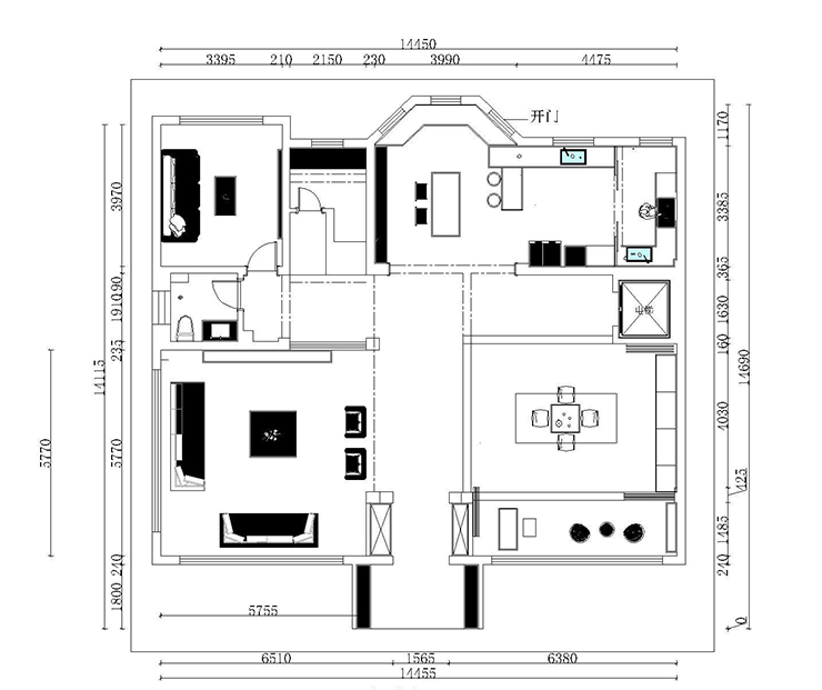 鳳凰城-500平-日式風格-戶型圖一樓.png