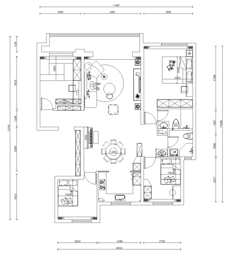 保利和光嶼湖-145平-現(xiàn)代風(fēng)格-平面布局圖.jpg